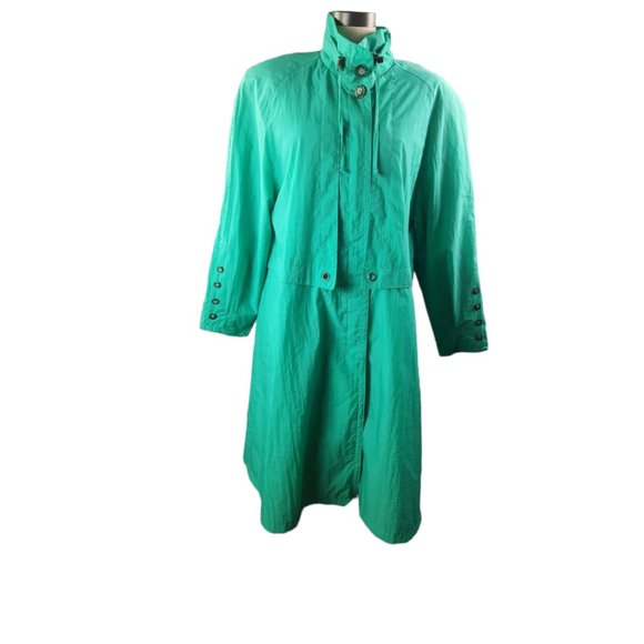 Incognito Women Lightweight Jacket or Windbreaker Green - Picture 2 of 10